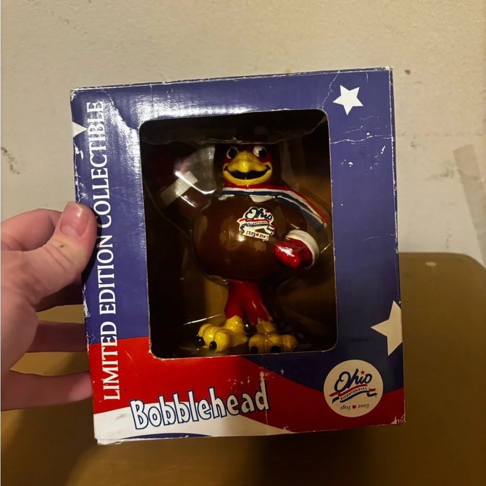 Bobblehead Ohio 2003- Brown and Red